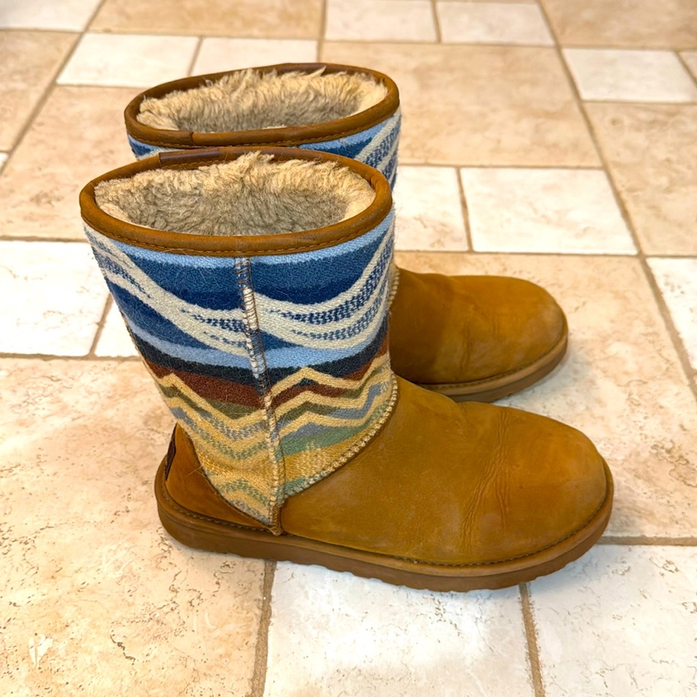 UGG and Pendleton classic short boot